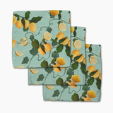 Geometry House® Kitchen Dishcloth Set - Amalfi Lemon
