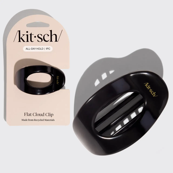 Kitsch® Small Flat Cloud Clip in Black