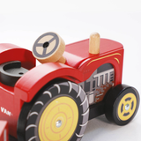 Le Toy Van, Inc®  Farmyard Tractor & Trailer
