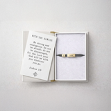 Lenny & Eva® Sentiment Bracelet -Joshua 1:9