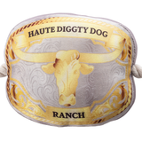 Haute Diggity Dog® Western Belt Buckle Squeaker Toy
