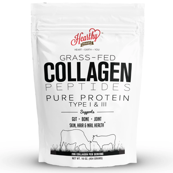 Hearthy Foods® Grass Fed Pure Collagen Peptides