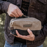 Barebones® Neelum Dopp Kit Waxed Canvas Bag 3L