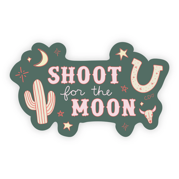 Callie Danielle® Sticker - Shoot for the Moon