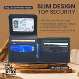 American Leather Goods® Genuine Leather BiFold Wallet