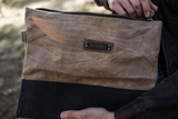 Barebones® Neelum Zipper Pouch Waxed Canvas Bag