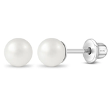 In Season® Sterling Silver Stud Screw Back Earrings