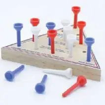 Wooden Peg Game