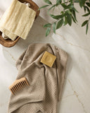 Geometry House® Truffle Hand Towel - Latte