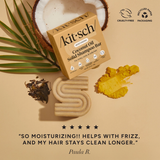 Kitsch® Deep Coconut Oil Solid Shampoo and Conditioner Bar Combo Pack