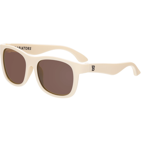 Babiators® Navigator Baby Sunglasses - Sweet Cream with Amber Lens