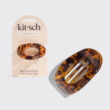 Kitsch® Small Flat Cloud Clip in Tortoise