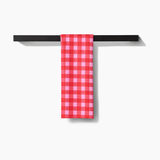 Geometry House® Kitchen Dish Tea Towel - Cherry Gingham