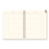 Ruff House Print Shop® 2026 Gold Plated Dated Planner : Calendar Year