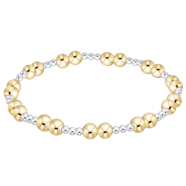 enewton® Classic Together Mixed Metal 5mm Bead Bracelet