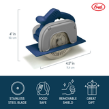 Fred & Friends® Pizza Boss - Pizza Cutter - Table Saw