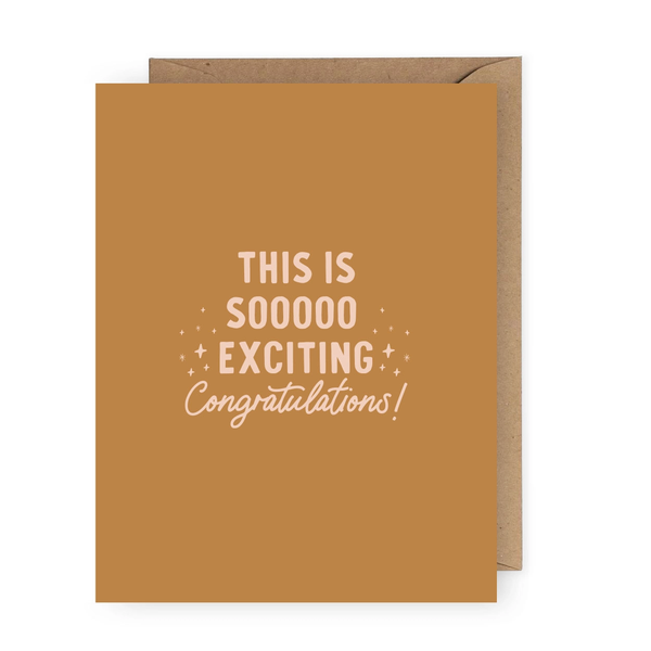 Anastasia Co® Card - This is So Exciting Congrats