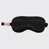Kitsch® Satin Lavender Weighted Eye Mask in Black