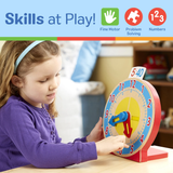 Melissa and Doug® Turn & Tell Wooden Clock