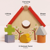 Le Toy Van, Inc®  Wooden Bird House Shape Sorter