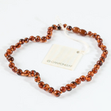 Canyon Leaf™ Baltic Amber Teething Necklace