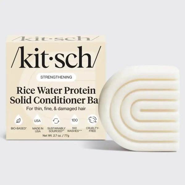 Kitsch® Rice Water Protein Strengthening Conditioner Bar for Hair Growth