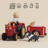 Le Toy Van, Inc®  Farmyard Tractor & Trailer