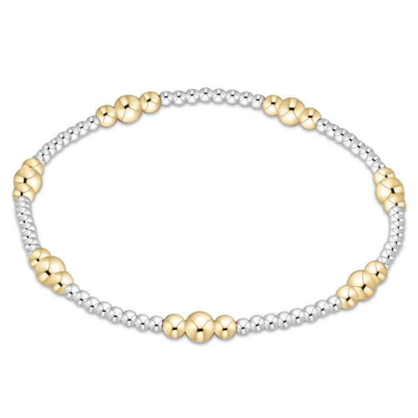 enewton® Classic Purpose Mixed Metal 4mm Bead Bracelet