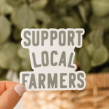 Anastasia Co® Sticker - Support Local Farmers