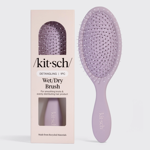Kitsch® Recycled Plastic Wet | Dry Brush - Soft Violet
