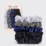 Kitsch® Satin Petite Scrunchies - 5 piece Set