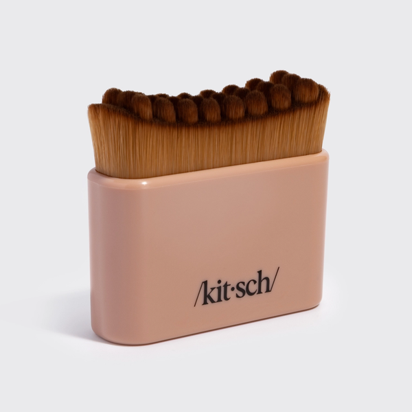 Kitsch® Lymphatic Contour Face Brush - Terracotta