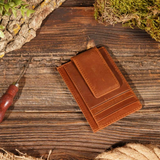 American Leather Goods® Leather Magnet Money Clip Wallet