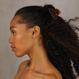 Kitsch® Recycled Plastic Medium Puffy Claw Clips - Black & Tortoise