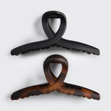 Kitsch® Large Loop Claw Clips - 2 piece Recycled Plastic
