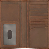 American Leather Goods® Genuine Leather Long BiFold Wallet