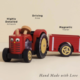 Le Toy Van, Inc®  Farmyard Tractor & Trailer