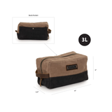 Barebones® Neelum Dopp Kit Waxed Canvas Bag 3L