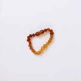 Canyon Leaf™ Baltic Amber Teething Bracelet | Anklet