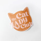 Inklings Paperie® Vinyl Sticker - Cat Lady Club