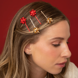 Kitsch® Metal Gift Bow Boppy Pins -4 Piece Set