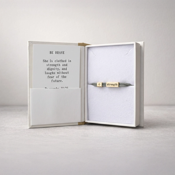 Lenny & Eva® Sentiment Bracelet - Strength