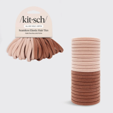 Kitsch® Recycled Nylon Elastics - 20 piece Set - Blush Duo