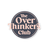 Inklings Paperie® Vinyl Sticker - Overthinkers Club