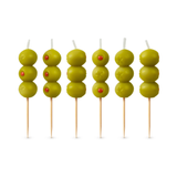 Fred & Friends® Cocktail Party Olive Candles - Set of 6