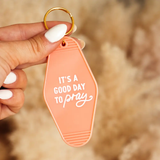 Anastasia Co® Motel Keychain - It's a Good Day to Pray