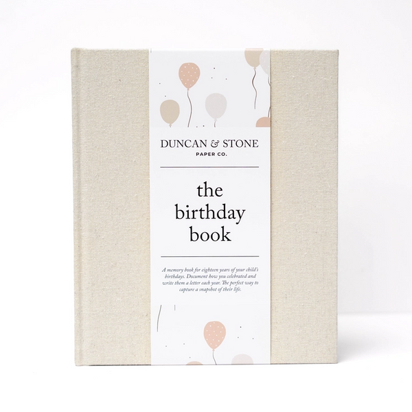 Duncan & Stone Paper Co® The Birthday Book