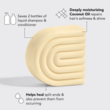 Kitsch® Deep Moisturizing Coconut Oil Conditioner Bar