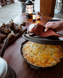 Barebones® Suede Leather Hot Pad - Black