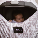 Milk Snob® Car Seat and Nursing Cover Herringbone